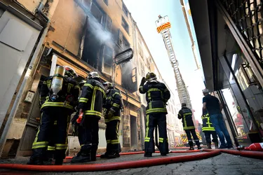 Incendie au cœur du centre-ville de Clermont-Ferrand
