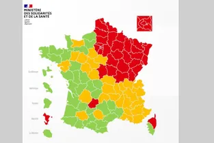 Cartes coronavirus : toute l'Auvergne est orange... pour finir en rouge ou en vert dans une semaine ?