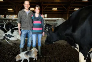 Marijn Lepping et Bart Fonken ont repris une exploitation laitière au lieu-dit Mazalaygue