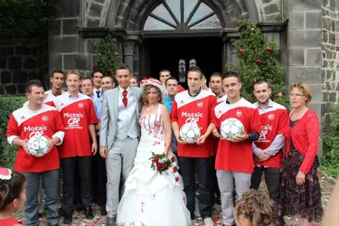 Mariage chez les footballeurs de l'ASSO