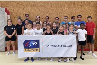 La Française, association de gymnastique de Cusset décroche le label or (Allier)