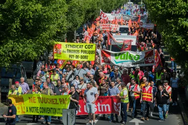 Entre 2.000 et 3.000 manifestants à Clermont-Ferrand