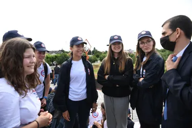 Des volontaires du Service national universel (SNU) quittent l’Allier après un séjour de cohésion de deux semaines