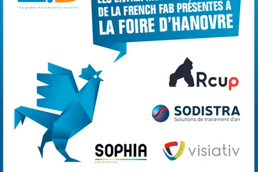 Hannover Messe : 11 entreprises s’exposent à l’international sur le stand de La French Fab