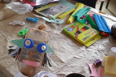 Recycréatures : créer une marionnette pour les vacances de printemps
