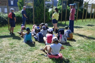 Les enfants découvrent un festival