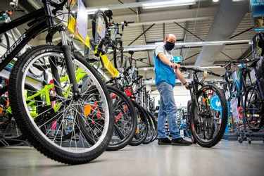La vente de vélos est en constante augmentation depuis quatre mois à Montluçon