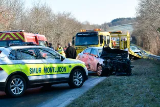 Accident mortel à Saint-Marcel-en-Murat (Allier) : la chaussée glissante serait à l'origine du choc frontal