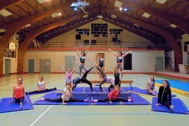 Les gymnastes du Sancy à l’entraînement