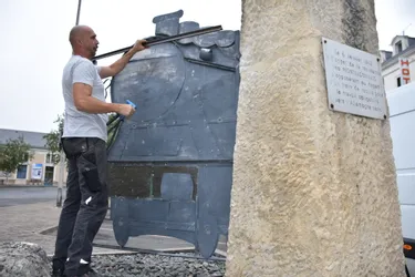 Pourquoi des travaux sont conduits sur le monument de la Résistance de la gare de Montluçon (Allier)