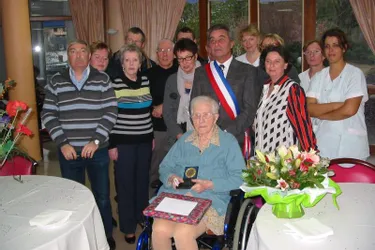 Irène Gardet fêtée pour ses 100 ans