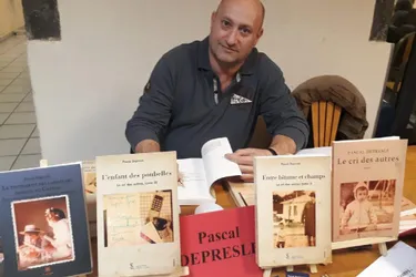 Pascal Depresle, écrivain originaire de Montluçon (Allier), sort deux nouveaux livres