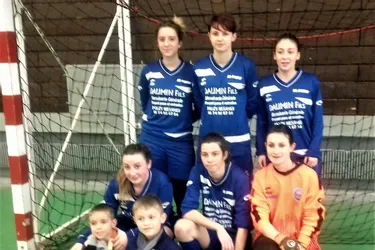 Futsal : les féminines de Pouzy-Mésangy troisièmes à Vichy