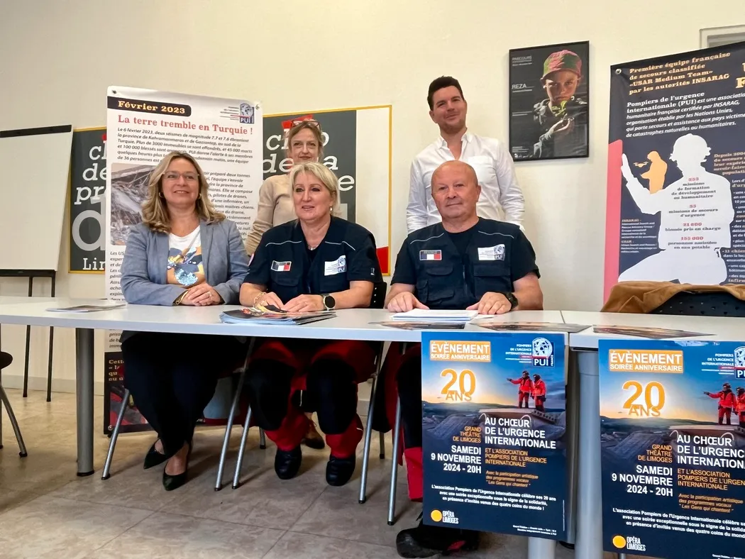 Christelle Besson Les Pompiers de l’urgence internationale fêtent leurs 20 ans à l’Opéra ...