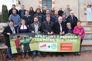 Élections à la chambre d'agriculture du Cantal : la liste de la FDSEA-Jeunes agriculteurs