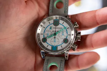 BRM a présenté sa montre « Charade » sur le circuit auvergnat (Puy-de-Dôme)