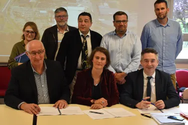 TDM, Thiers et l’EPF Smaf ont signé une convention, jeudi