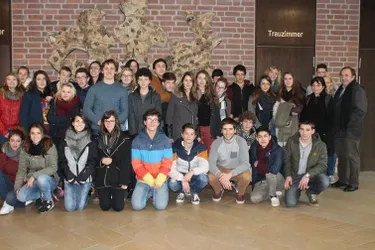 Les élèves du lycée de Haute-Auvergne en Allemagne