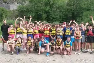 Trente-deux jeunes ont participé à un stage de canoë-kayak sur le site de la base nautique