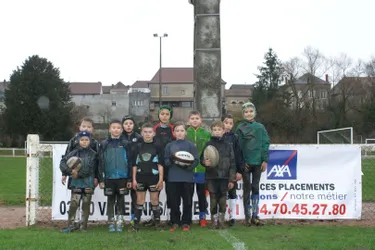 Jeunes : l’école de rugby de Varennes reprend sous la pluie