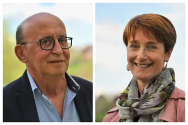 Fanny Brajou et William Armenaud, candidats aux départementales pour le canton d'Argentat-sur-Dordogne (Corrèze)