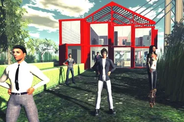 L’entreprise propose un univers en 3D où les projets d’urbanisme prennent vie