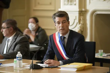 Lors de son installation, Frédéric Laporte, le maire de Montluçon, a invité les élus à « se rassembler en toute bienveillance »