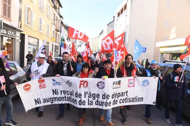 3.500 manifestants à Tulle et un millier à Ussel contre la réforme des retraites
