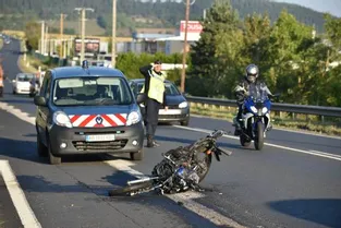 Un motard tué dans une collision sur la RN 102 à Polignac (Haute-Loire)