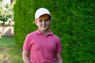 Mayliss, 11 ans, d'Huriel (Allier), qualifiée au championnat de France de golf