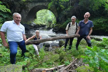 Les pêcheurs toujours au chevet de la rivière Montane, trois ans après une importante pollution (Corrèze)