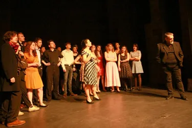 Les élèves du Conservatoire de Limoges au théâtre Hélios
