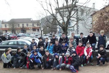 Jeunes supporters pour le Clermont Foot