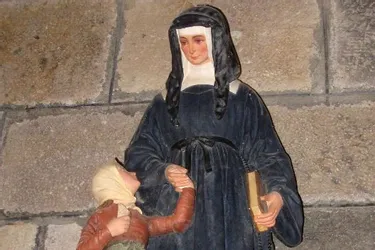 Louise de Marillac fonda Les Filles de la charité avec Saint-Vincent de Paul