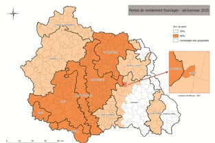 Sécheresse 2015 : une grande partie du Puy-de-Dôme reconnue en calamité agricole