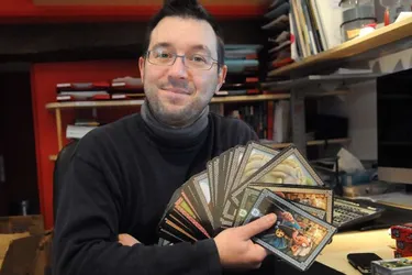 Il y a un an et demi, Pascal Boucher a lancé sa collection de jeux de cartes corréziens