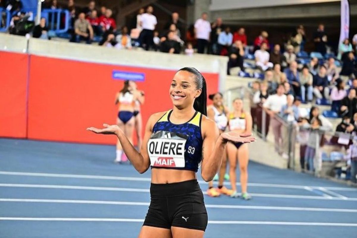 Orlann Oliere, après son titre de championne de France 2024, sur 60 m