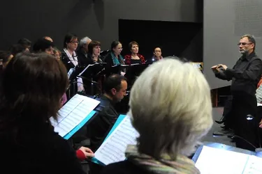 Le chœur de chambre et le chœur préparatoire réunis en 2013