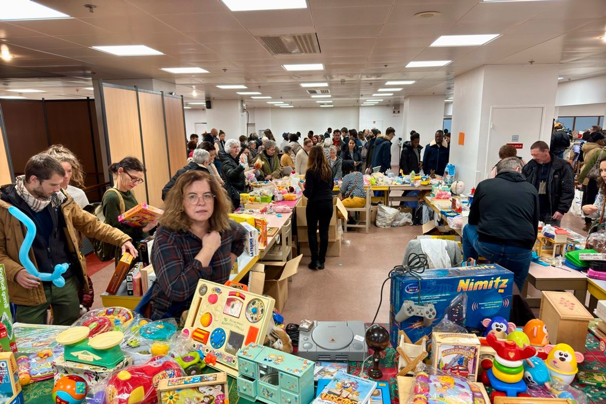 Grande vente solidaire : le salon régional d'Emmaüs s'est installé à