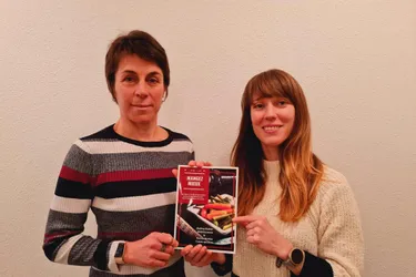 karine Bordas d’Activ’Mania à Saint-Flour (Cantal) et Audrey Bultez, diététicienne à Murat, publient "Mangez mieux"