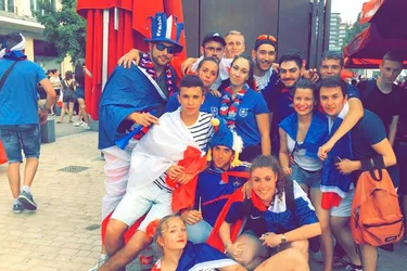 Retour en images : Les supporters des Bleus, heureux d'Issoire à La Bourboule