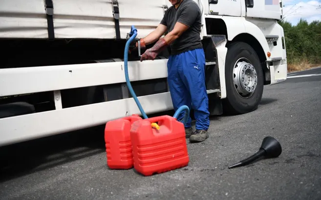 Vol de gasoil camion