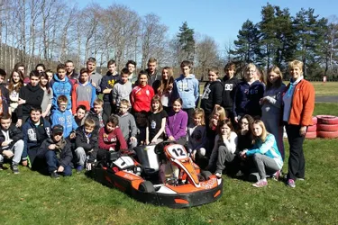 Karting et paint-ball pour les collégiens