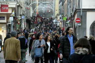 Clermont-Ferrand : affluence dans les magasins pour le dernier week-end avant Noël