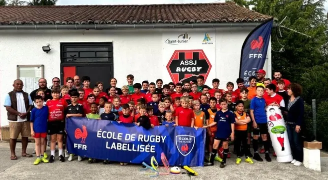 Assj Rugby L’école de rugby saint-juniaude récompensée par sa première étoile - Le ...