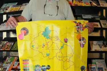 Une carte touristique pour faire le tour du pays de Lévis