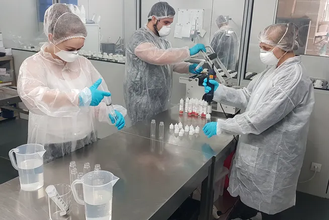 elfbar nachfüll pod läuft aus L'entreprise Cigtronic à Avallon s'est lancée dans la fabrication de gel  hydroalcoolique