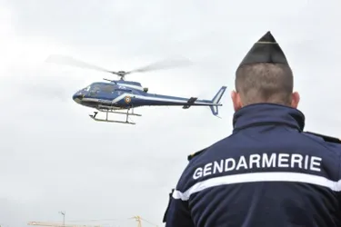 Les gendarmes ont effectué des contrôles avec l’hélicoptère