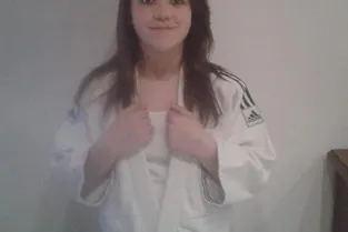 Samantha Lieuchy aux France de judo
