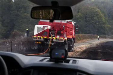 Les pompiers appelés pour éteindre deux feux de broussailles en Creuse